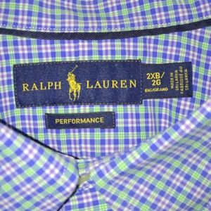 NWOT 2XB Men’s Big & Tall Ralph Lauren dress shirt
